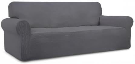 Easy-Going Stretch Sofa Slipcover 1-Piece Sofa Cover Furniture Protector Couch - Image 8