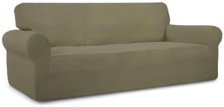 Easy-Going Stretch Sofa Slipcover 1-Piece Sofa Cover Furniture Protector Couch - Image 8