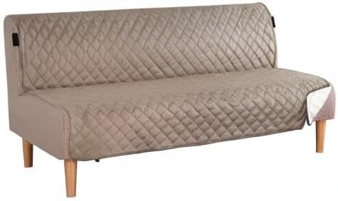 H.VERSAILTEX Reversible Futon Cover Water Repellent Armless Sofa Slipcover - Image 8