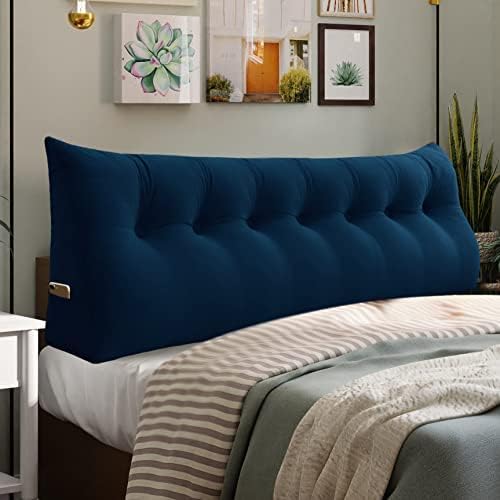 Wedge Headboard Pillow Dorm Room Reading Pillow Back Support by HOMECOZY