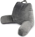 Milliard Reading Pillow with Arms, Shredded Memory Foam Back Pillow by Milliard
