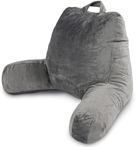 Milliard Reading Pillow with Arms, Shredded Memory Foam Back Pillow by Milliard