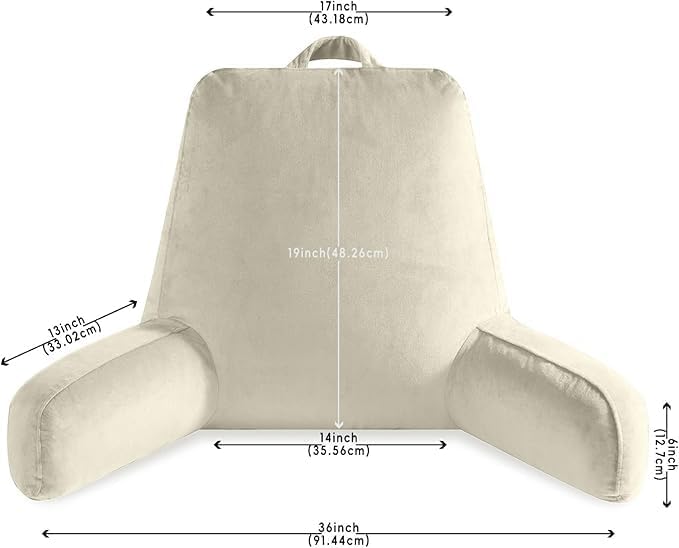 Reading Pillow for Sitting in Bed Adult, Reading Pillow - Image 2