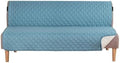 H.VERSAILTEX Reversible Futon Cover Water Repellent Armless Sofa Slipcover by HVERSAILTEX