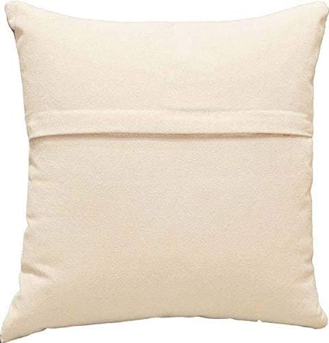 Beige Floral Pillow Cover Taupe Flower Traditional Hand Embroidered Pillowcase - Image 9