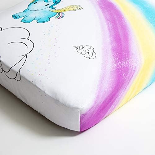 JumpOff Jo - Fitted Crib Sheet, Super Soft Breathable 100% Cotton Baby Crib - Image 4