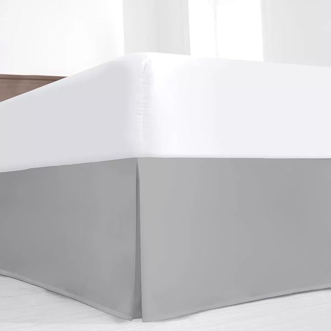 SKY BEDDINGS Luxury Pleated Full Bed Skirt by SKYBEDDINGS