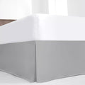 SKY BEDDINGS Luxury Pleated King Bed Skirt by SKYBEDDINGS