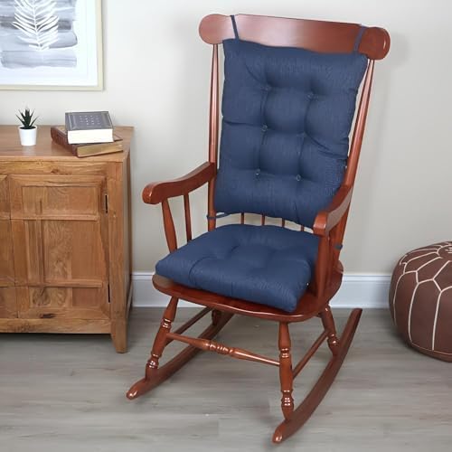 Klear Vu Omega Non-Slip Rocking Chair Cushion Set, Assembled in USA, Thick - Image 2