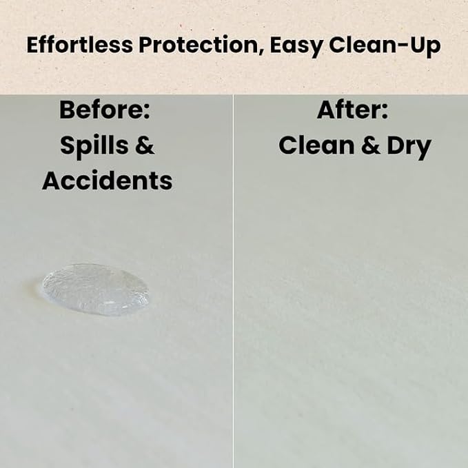 Organic Cotton Crib Mattress Protector - Image 6