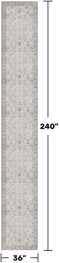 Geometric 3x20 Wide Hallway Runner - Image 2