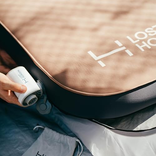 LOSTHORIZON Air & Foam Camping Mattress, Self-Inflating Sleeping Pad, 4.5" Thick - Image 6