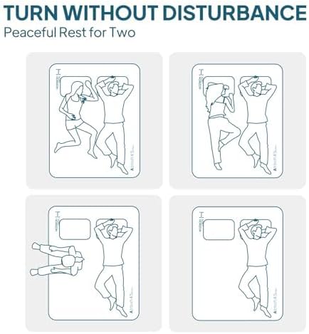 LOSTHORIZON Air & Foam Camping Mattress, Self-Inflating Sleeping Pad, 4.5" Thick - Image 3
