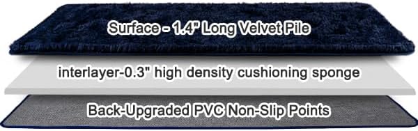 Fluffy Area Rugs for Living Room, Soft Shaggy Carpets for Living Room, Upgrade - Image 6