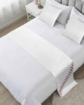 Baseball Sports Texture Bed Runners by ZFUNCING