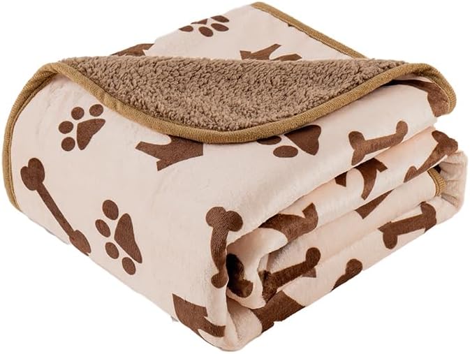 Waterproof Dog Blankets Pet Blanket, Soft Fluffy Sofa Car Bed Protector by CAPT.SNOOZE