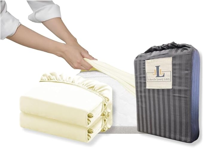 Lukeville's Cot Sheet 31" x 75", Daycare by LukevilleLuxuryLinen