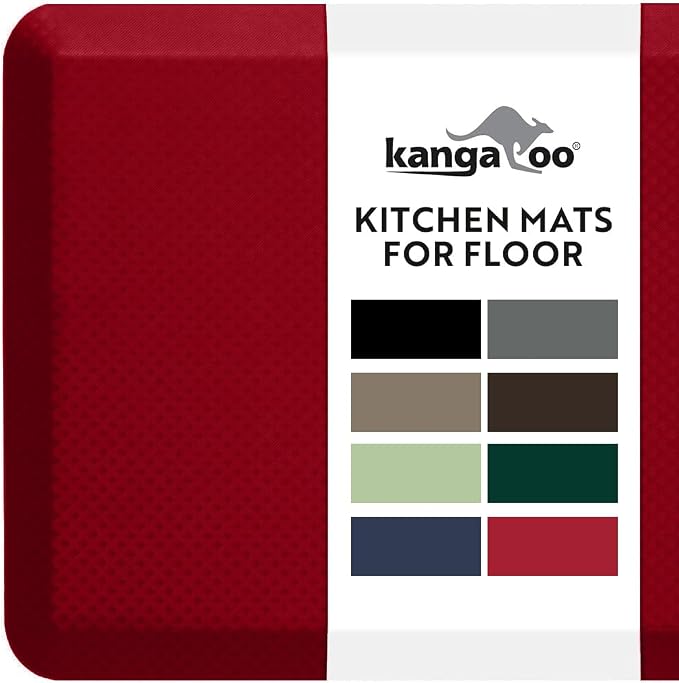 KANGAROO Thick Ergonomic Anti Fatigue Mats by Kangaroo