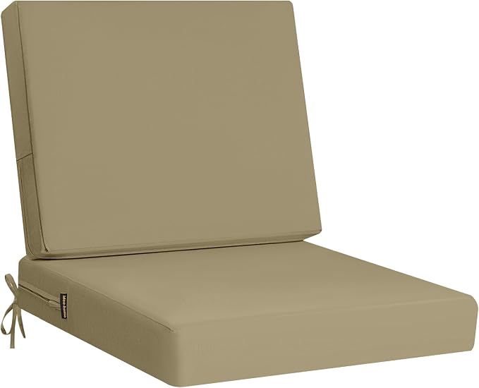 idee-home Outdoor Cushions for Patio Furniture, Outdoor Seat Cushion, by idee-home