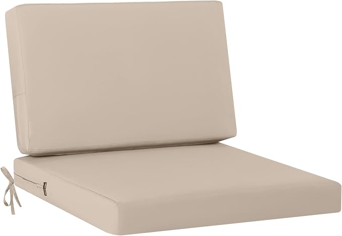 idee-home Outdoor Cushions for Patio Furniture, Outdoor Seat Cushions 28.5 x by idee-home