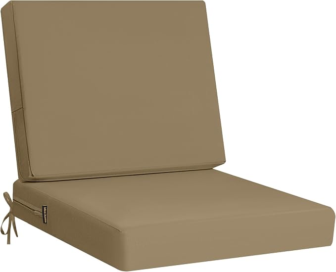 idee-home Outdoor Cushions for Patio Furniture, Outdoor Seat Cushion, by idee-home