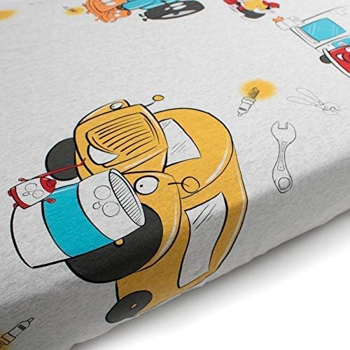 JumpOff Jo - Fitted Crib Sheet, Super Soft 100% Cotton Sheet - Image 5