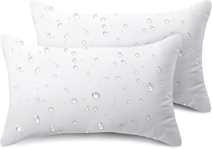 Phantoscope Pack of 2 Premium Outdoor Pillow Inserts, Dual Usage Waterproof by Phantoscope