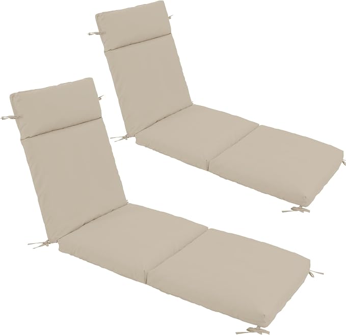 Chaise Lounge Cushion 72x21x3 Inch by Unknown