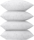 Phantoscope Pack of 4 Premium Outdoor Pillow Inserts, Dual Usage Waterproof by Phantoscope