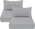 AAAAAcessories Outdoor Deep Seat Cushions, Waterproof, Fade-Resistant Patio by AAAAAcessories