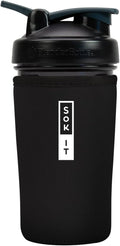 Sok It BotlSok Protein Blender Shaker Bottle Sleeve Insulated Neoprene Cover by SokIt