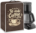 Mumeson Coffee Cup Coffee Maker Cover, Home Kitchen Appliance Cover Stain Dust by Mumeson