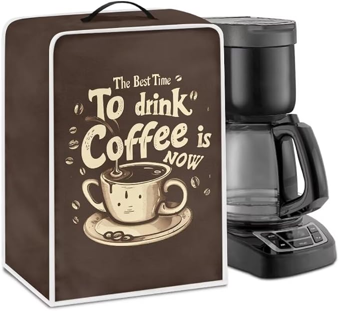 Mumeson Coffee Cup Coffee Maker Cover, Home Kitchen Appliance Cover Stain Dust by Mumeson