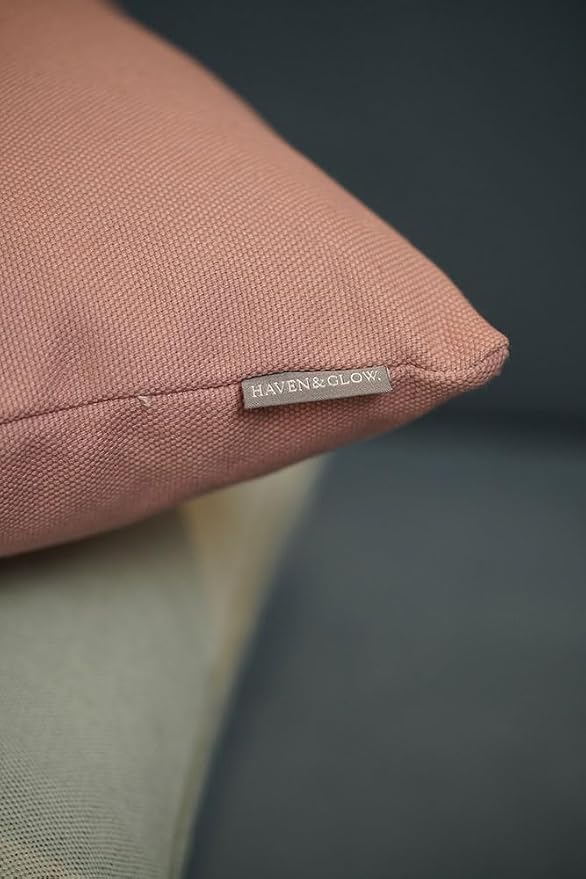 Haven & Glow Decorative Throw Pillow Cover – Square Cushion Case - Image 4
