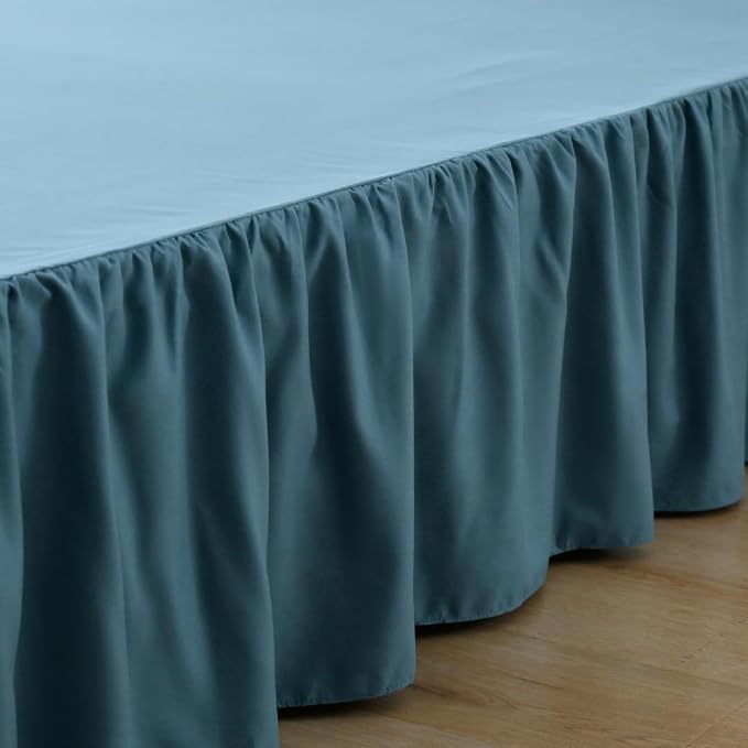 Bed Skirt Queen Size Ruffled Bed Skirt - Image 7