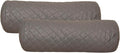 Neck Roll Pillow Cushion Cover, 18x7 Inch Full Moon Round Bolster Pillow Case by Ganloz