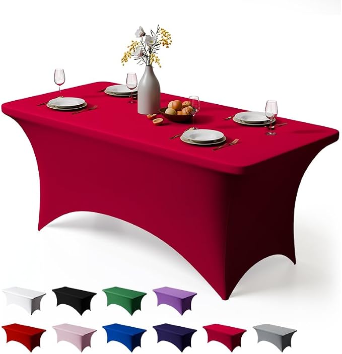 Trlyc 1 Pack 4FT Spandex Table Cloth by TRLYC