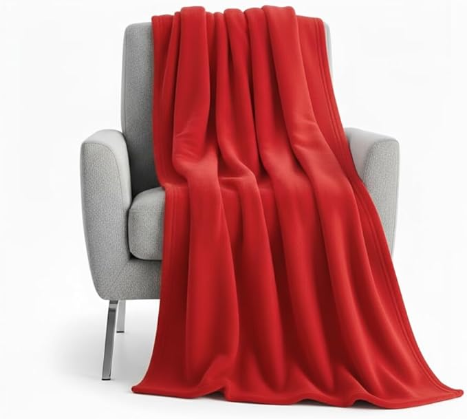 50x60 Throw Blankets, Ultra Soft Hypoallergenic Fleece Fall Throw Blanket - Image 2