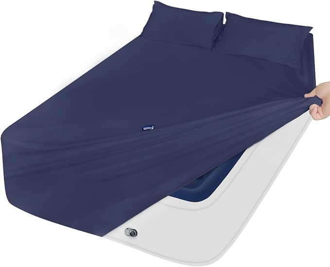 California King Sheet Sets for Air Mattress by Moonsea