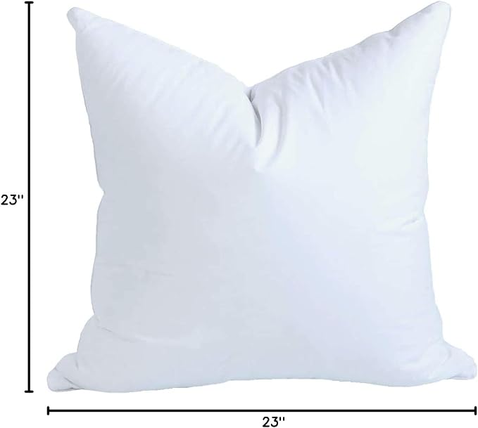MoonRest® 23x23 Inch Synthetic Down Alternative Square Pillow Insert Form - Image 10