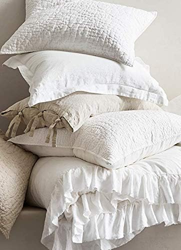 26x26 Euro Throw Pillow Inserts-Down Feather Pillow Inserts-Cotton Fabric-Set - Image 9