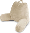Milliard Reading Pillow with Arms, Shredded Memory Foam Back Pillow by Milliard