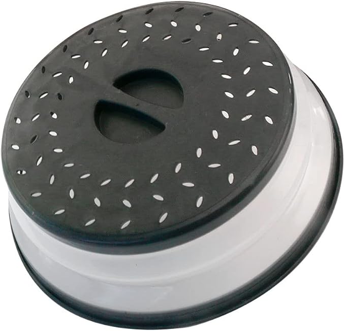 Collapsible Microwave Splatter Cover, 10.5 Inch, Dishwasher-safe, Microwave by JYYHSF