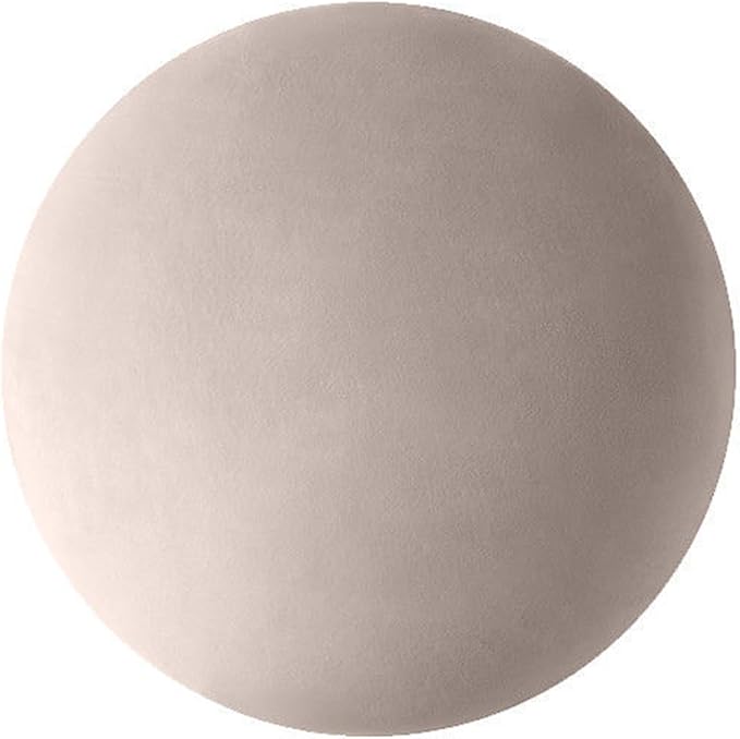 MOJUN Round Throw Pillow, 15.7" Soft Solid Color Home Decorative Round Pillows by MOJUN