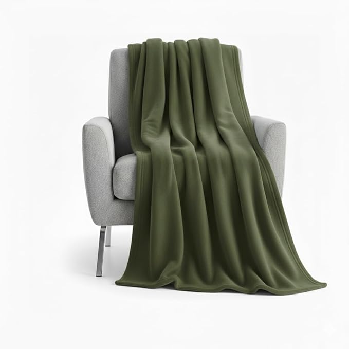 50x60 Throw Blankets, Ultra Soft Hypoallergenic Fleece Fall Throw Blanket - Image 2