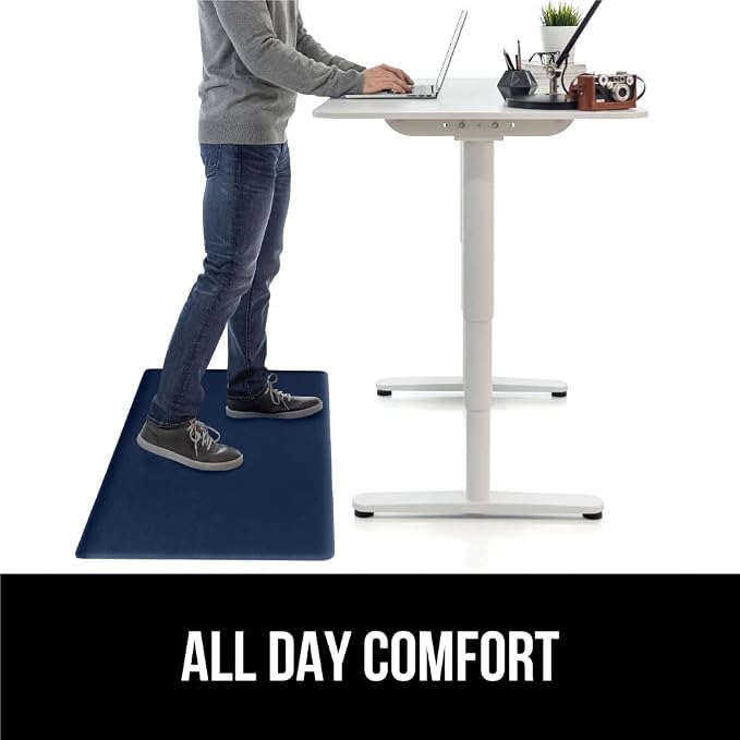 GORILLA GRIP 2 Pack Comfortable Cushioned Kitchen Mats - Image 5