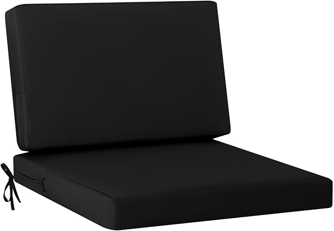 idee-home Outdoor Cushions for Patio Furniture, Outdoor Seat Cushion, by idee-home