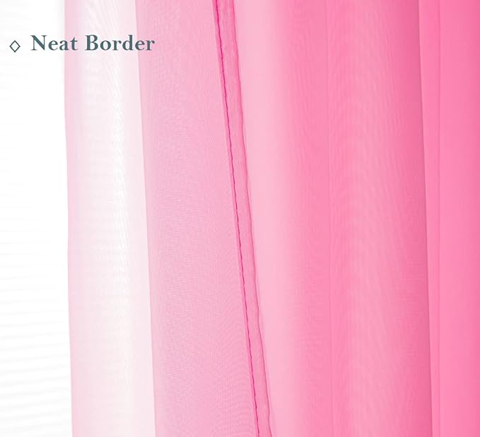PI Sheer Curtains 45 inches Long - Image 4