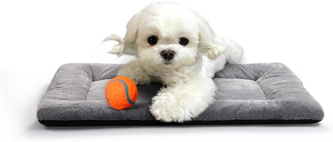 Dog Beds Crate pad for Extral Small Fit Metal, Utral Soft, Washable&Antislip by VERZEY