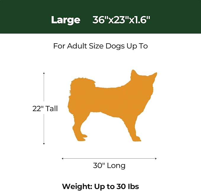 BALANCE Dog Crate Bed, Orthopedic Dog Bed Pad - Image 5